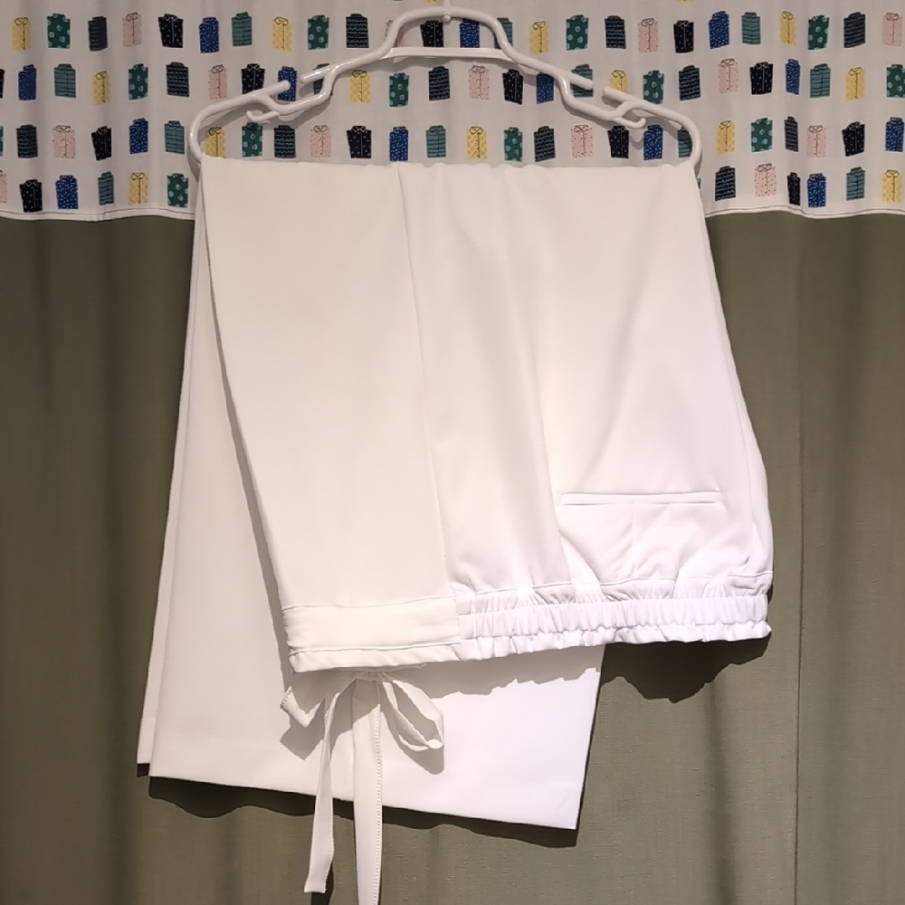 White Front Tie Culotte